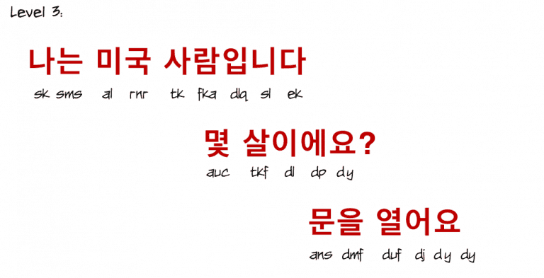 korean keyboard translation
